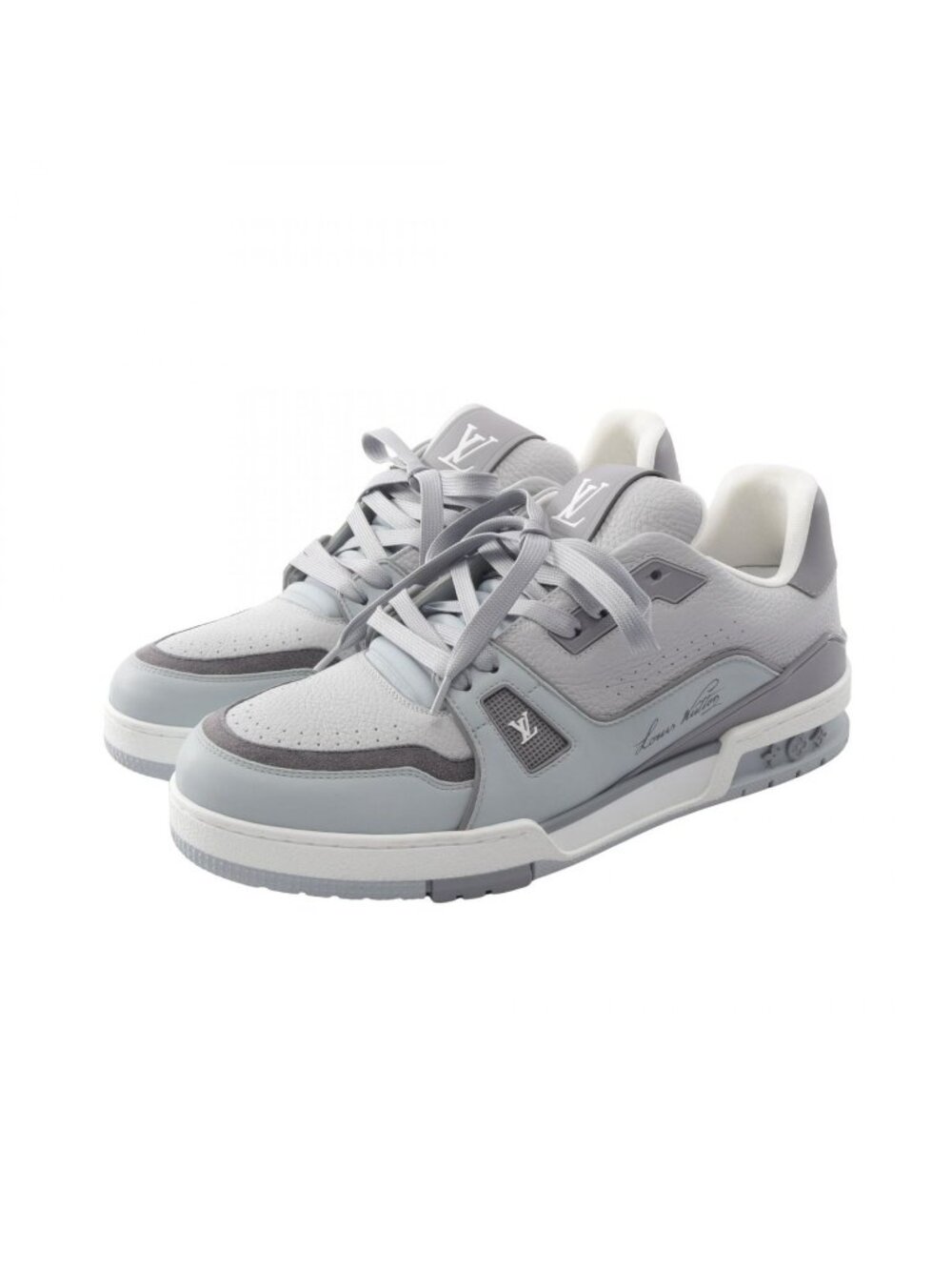 Louis Vuitton Sneakers LV Trainers Leather Suede